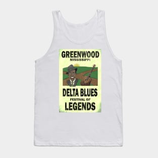 Greenwood Mississippi Delta Blues Tank Top